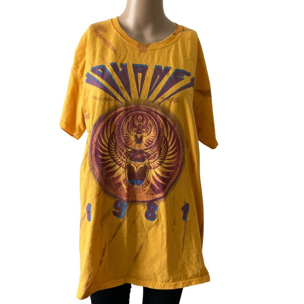 The Band Journey 1981 Greatest Hits Logo Size L T-Shirt